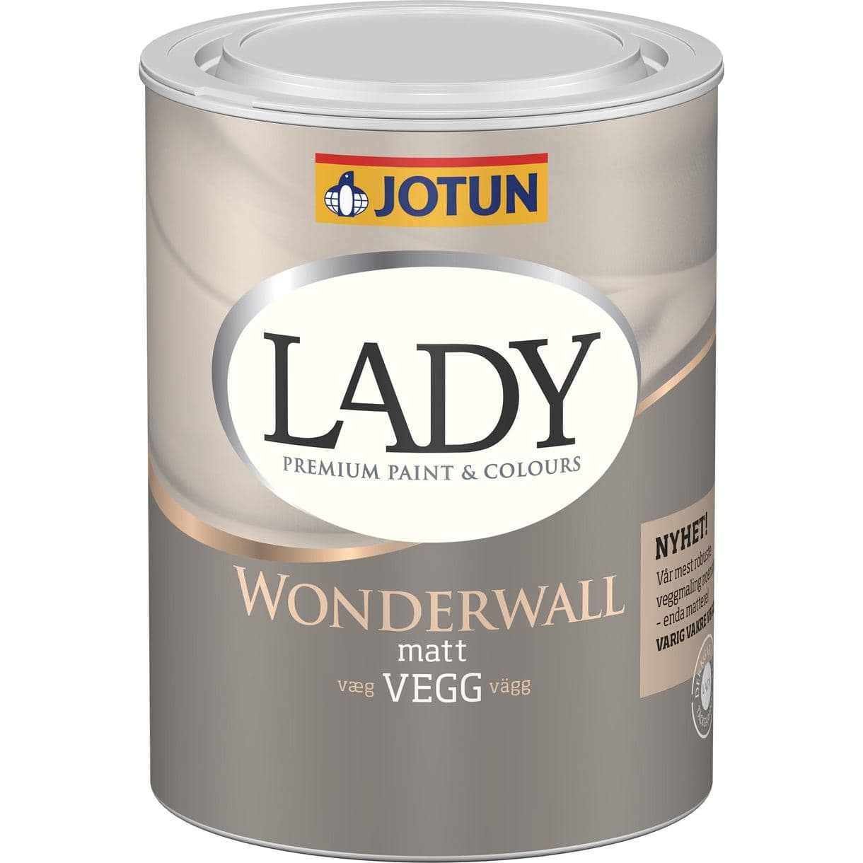 VÄGGFÄRG LADY WONDERWALL A-BAS 0,68L