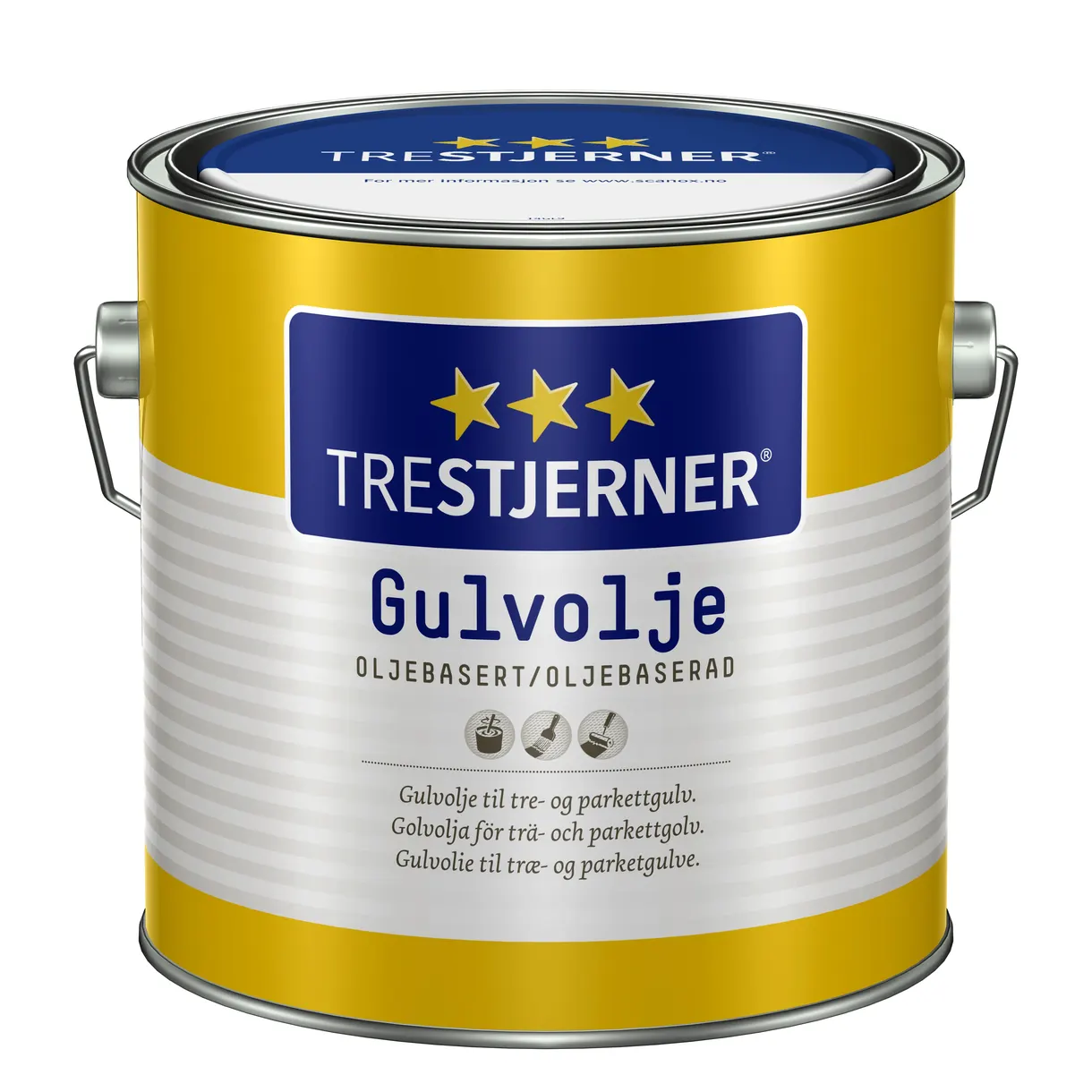 GOLVOLJA TRESTJERNER B-BAS 0,68L