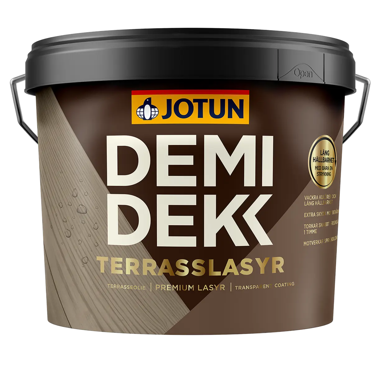 TERRASSLASYR DEMIDEKK GUL BAS 9L