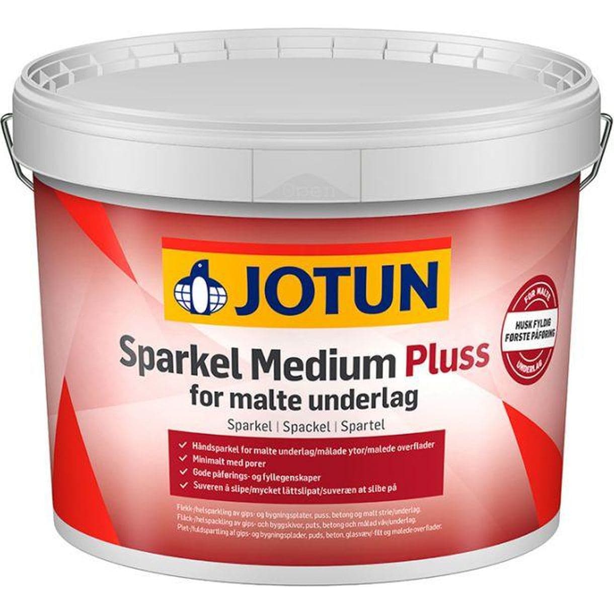 SPACKEL MEDIUM PLUS JOTUN 10L 6F3LSMLVA