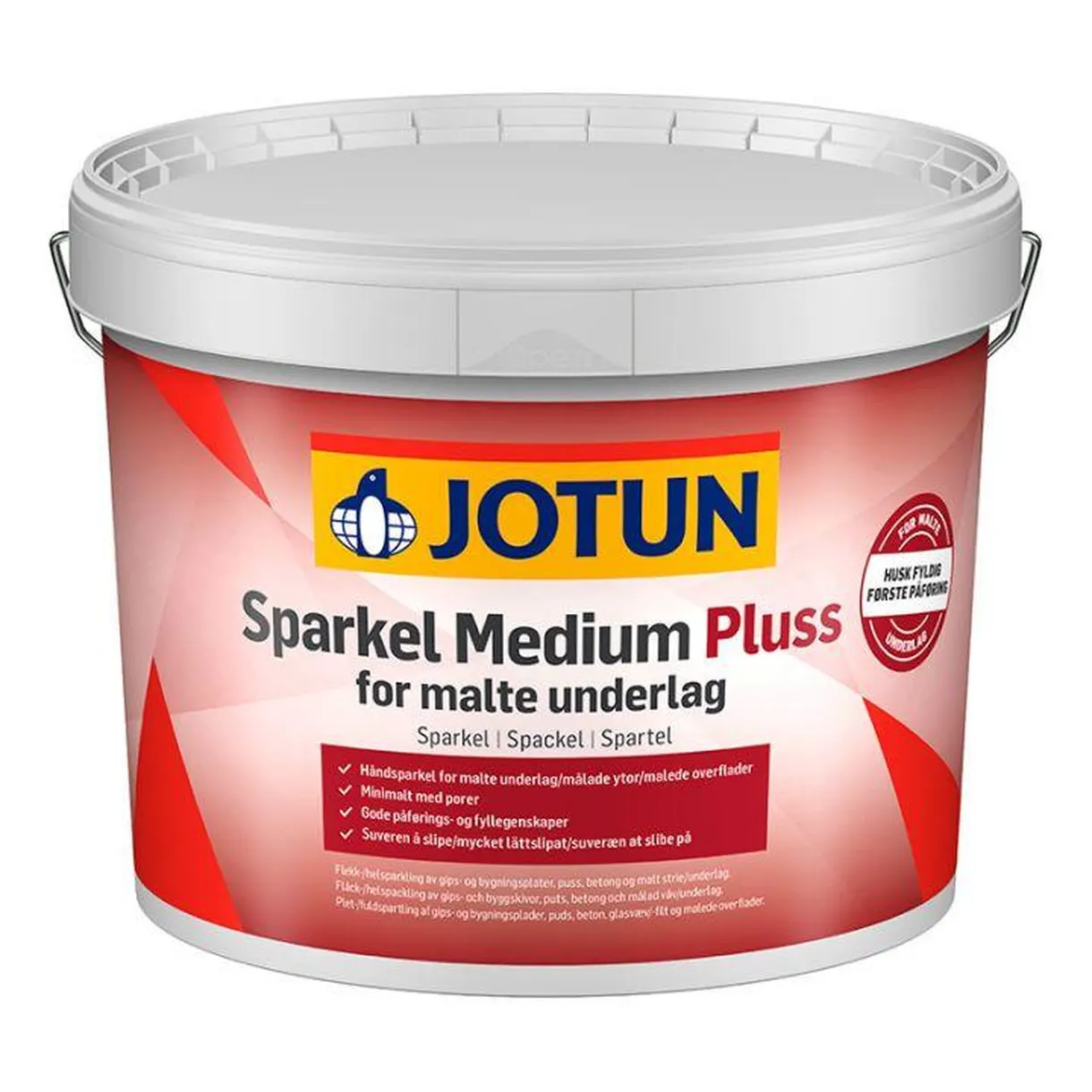 SPACKEL MEDIUM PLUS JOTUN 10L 6F3LSMLVA