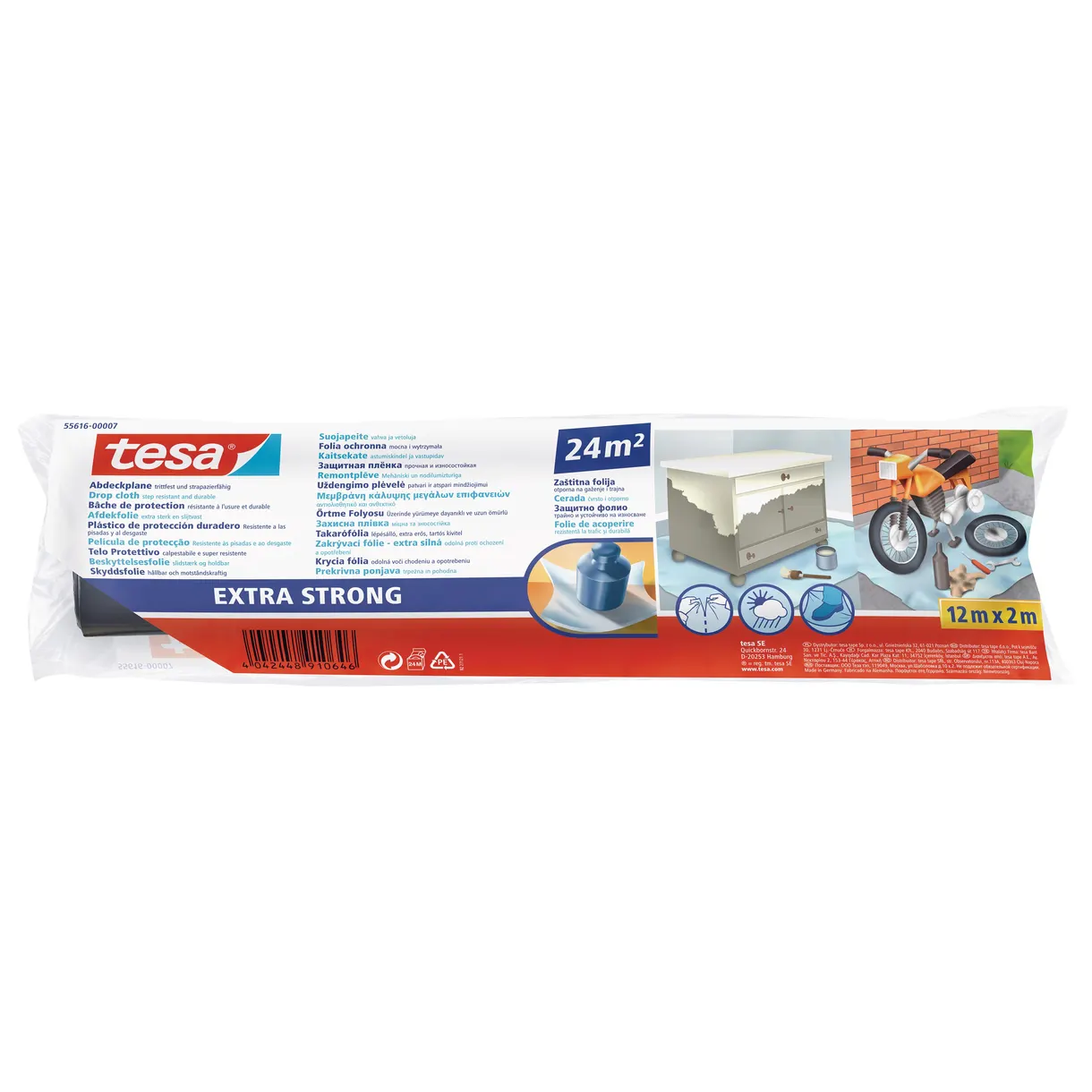 SKYDDSFOLIE EXTRA STRONG 55616 TESA 24KVM 2000MMX12M