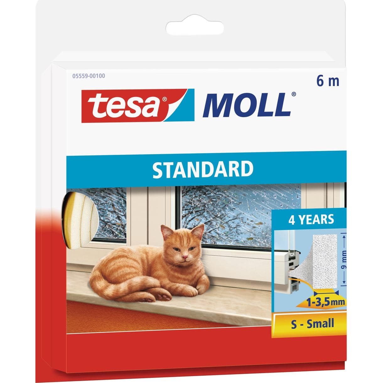 SKUMLIST I-LIST 5559 TESA SJÄLVHÄFTANDE 6MX9MMX4MM