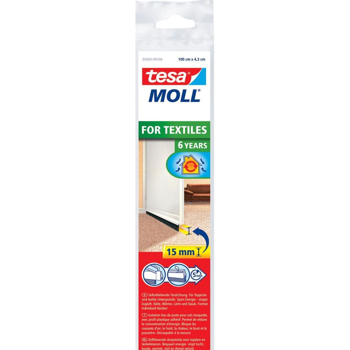 BORSTLIST 5403 TESA VIT