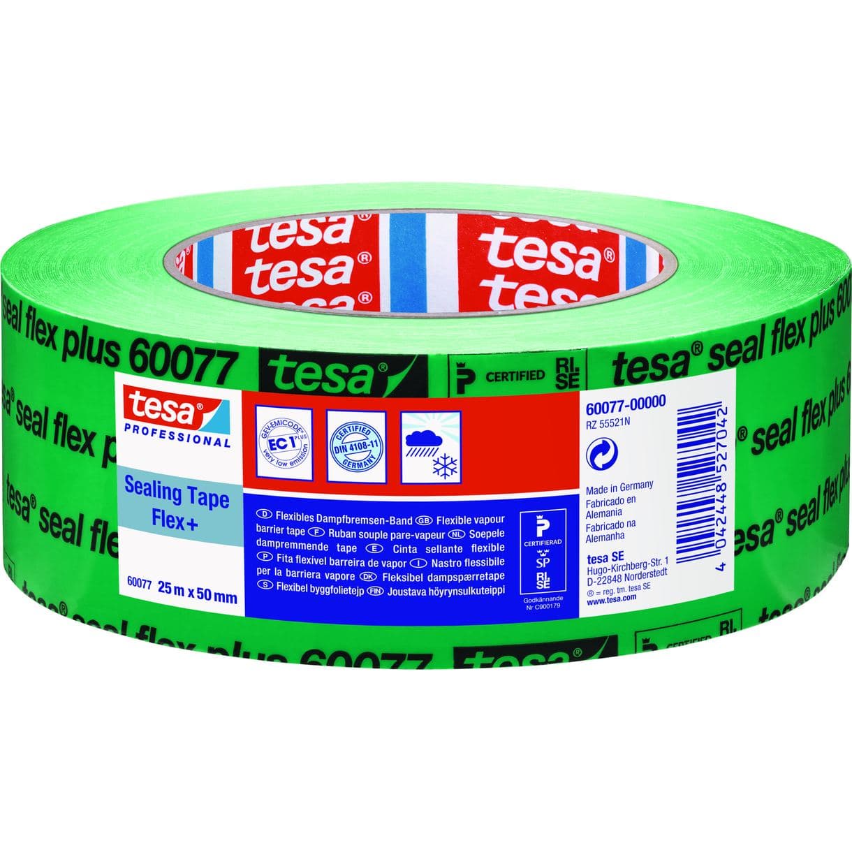 BYGGFOLIETEJP SEALFLEX+ 60077 TESA 50MM
