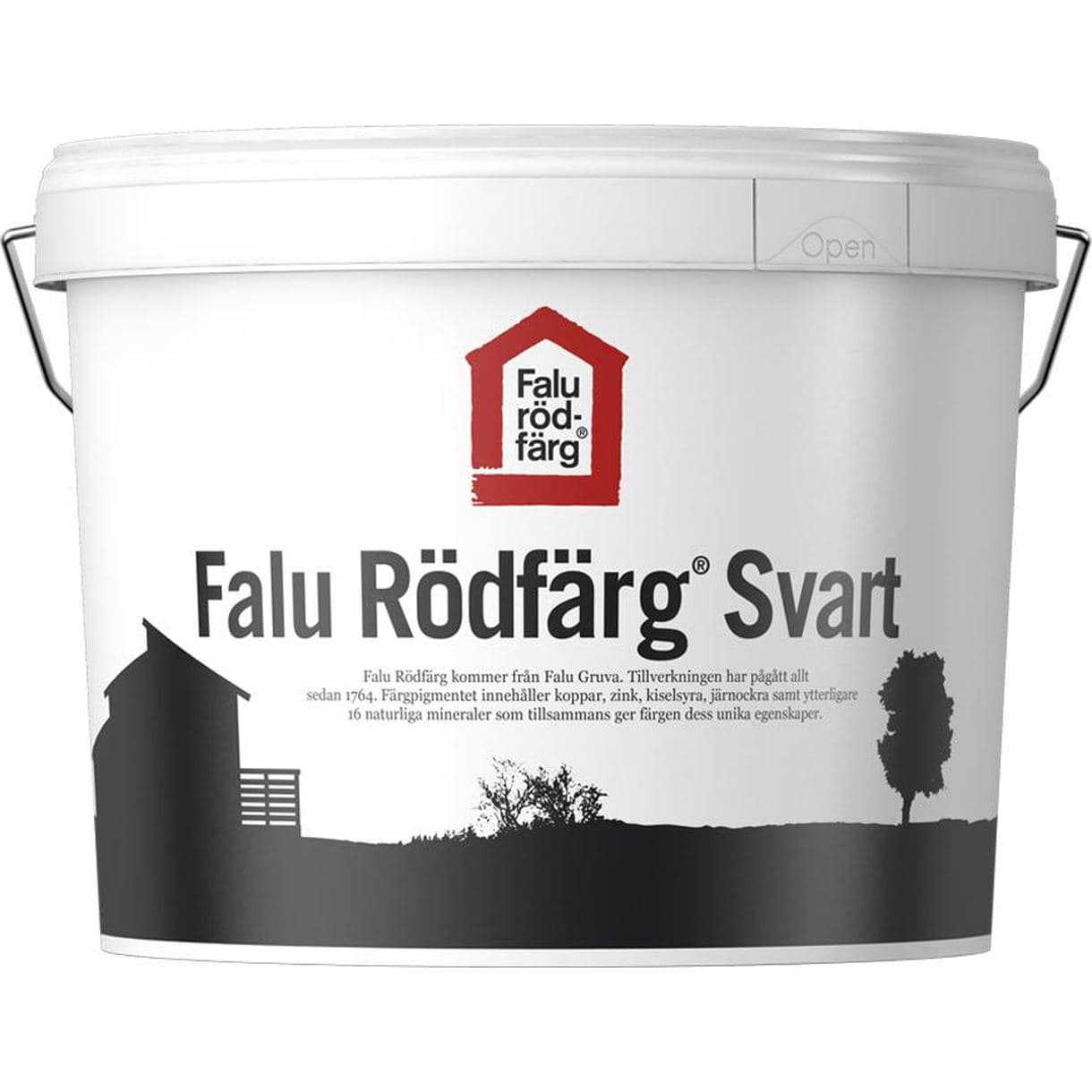 FALU RÖDFÄRG SVART 10L