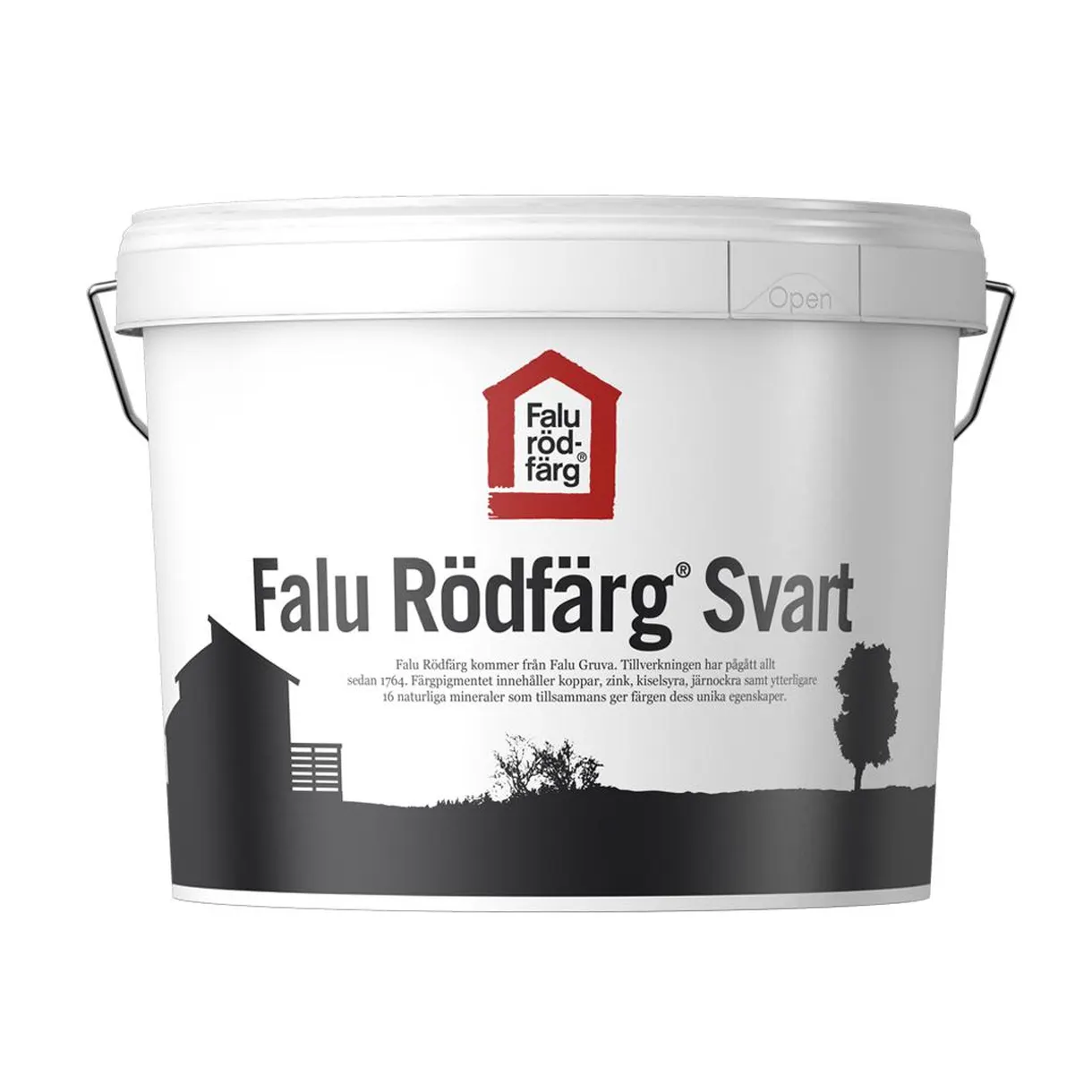 FALU RÖDFÄRG SVART 10L
