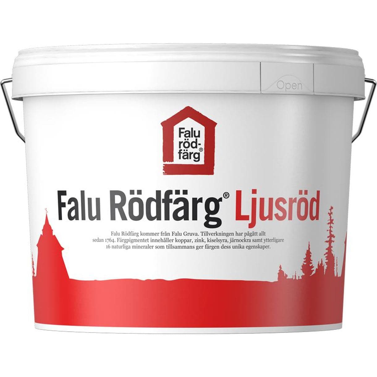 FALU RÖDFÄRG LJUSRÖD 10L