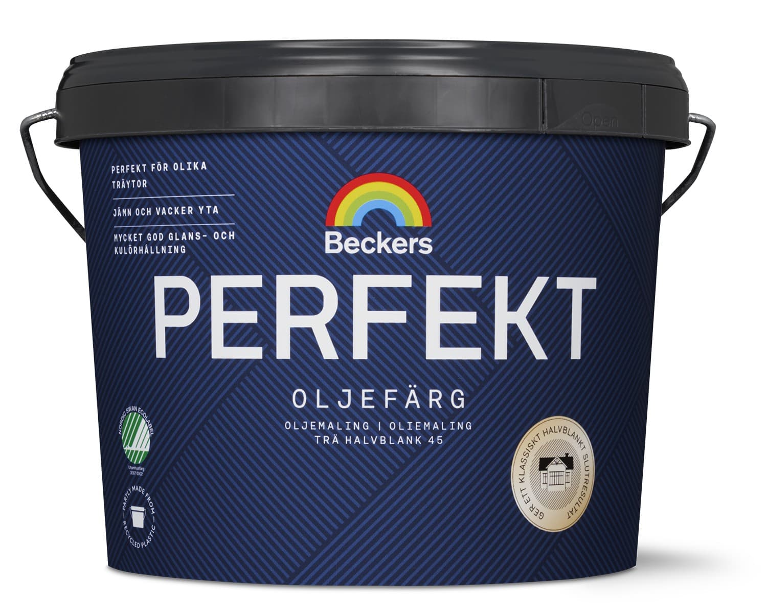 FASADFÄRG PERFEKT OLJEFÄRG VIT/BAS A 2,7L