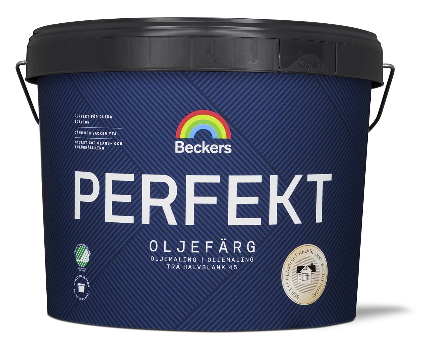 FASADFÄRG PERFEKT OLJEFÄRG VIT/BAS 9L