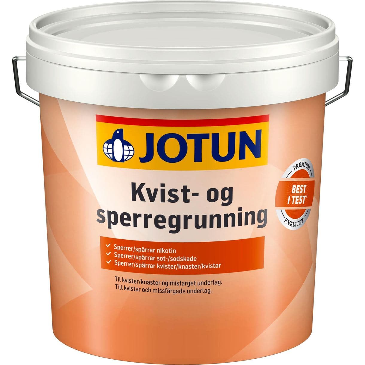 GRUNDFÄRG KVIST/SPÄRR NY LÅG BURK 2,7L