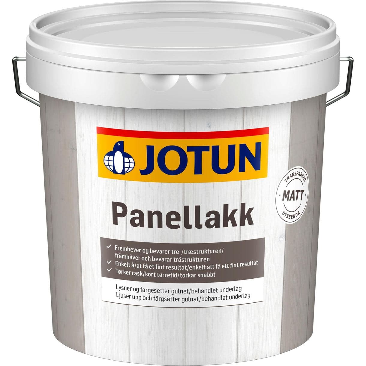 PANELLACK KLAR-BAS NY LÅG BURK 2,7L