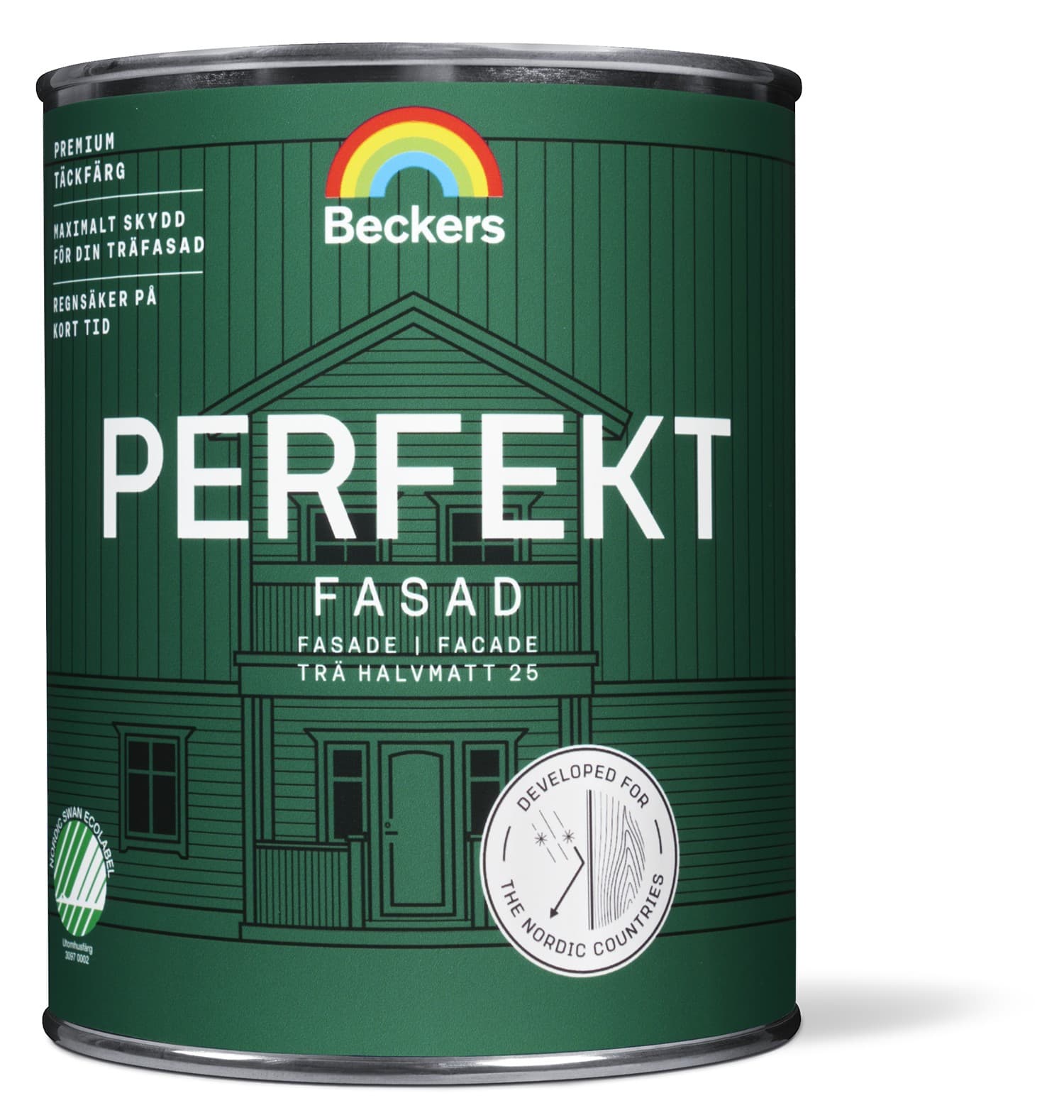 FASADFÄRG PERFEKT FASAD BASE A 0,9L