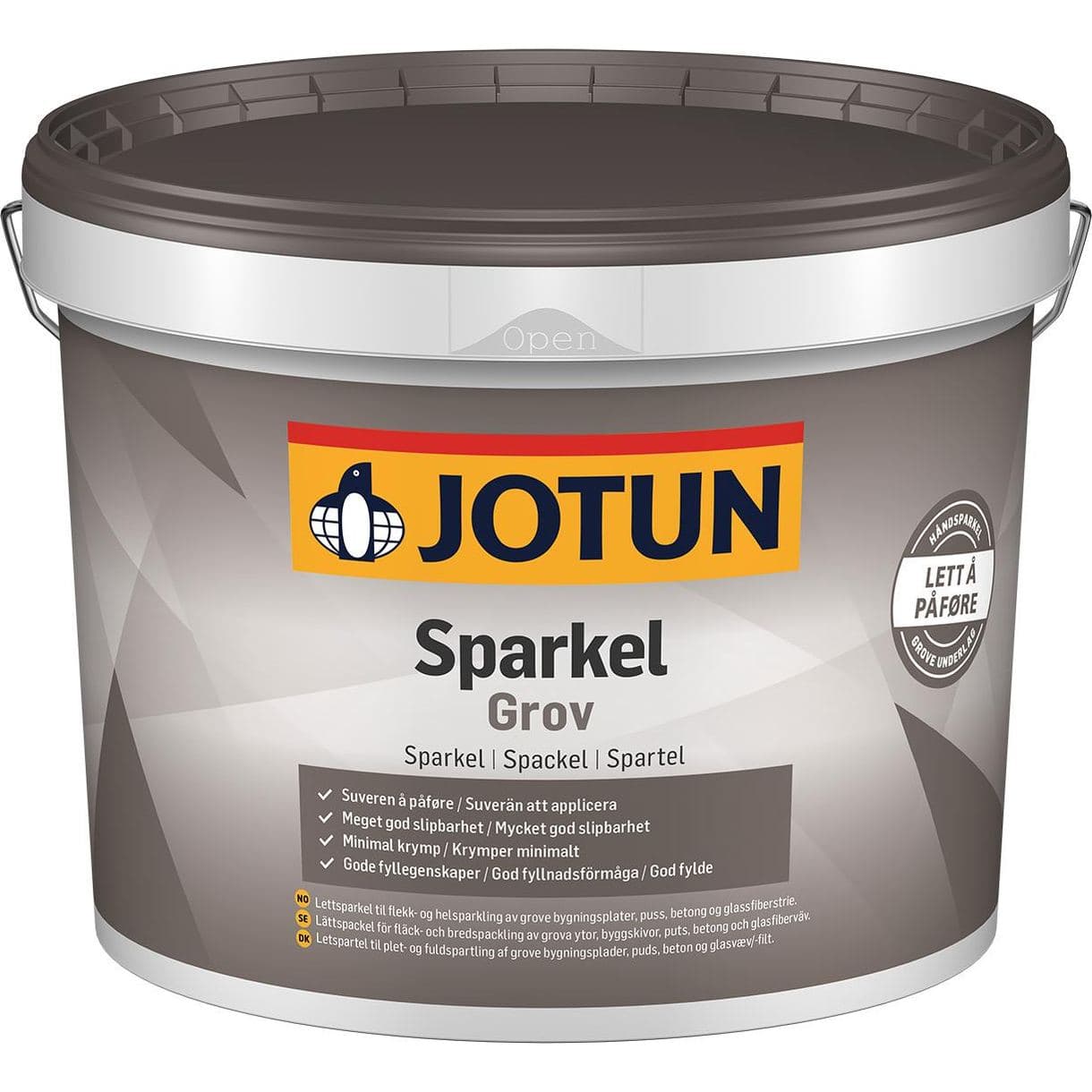 LÄTTSPACKEL GROV JOTUN NY KVALITE 3L