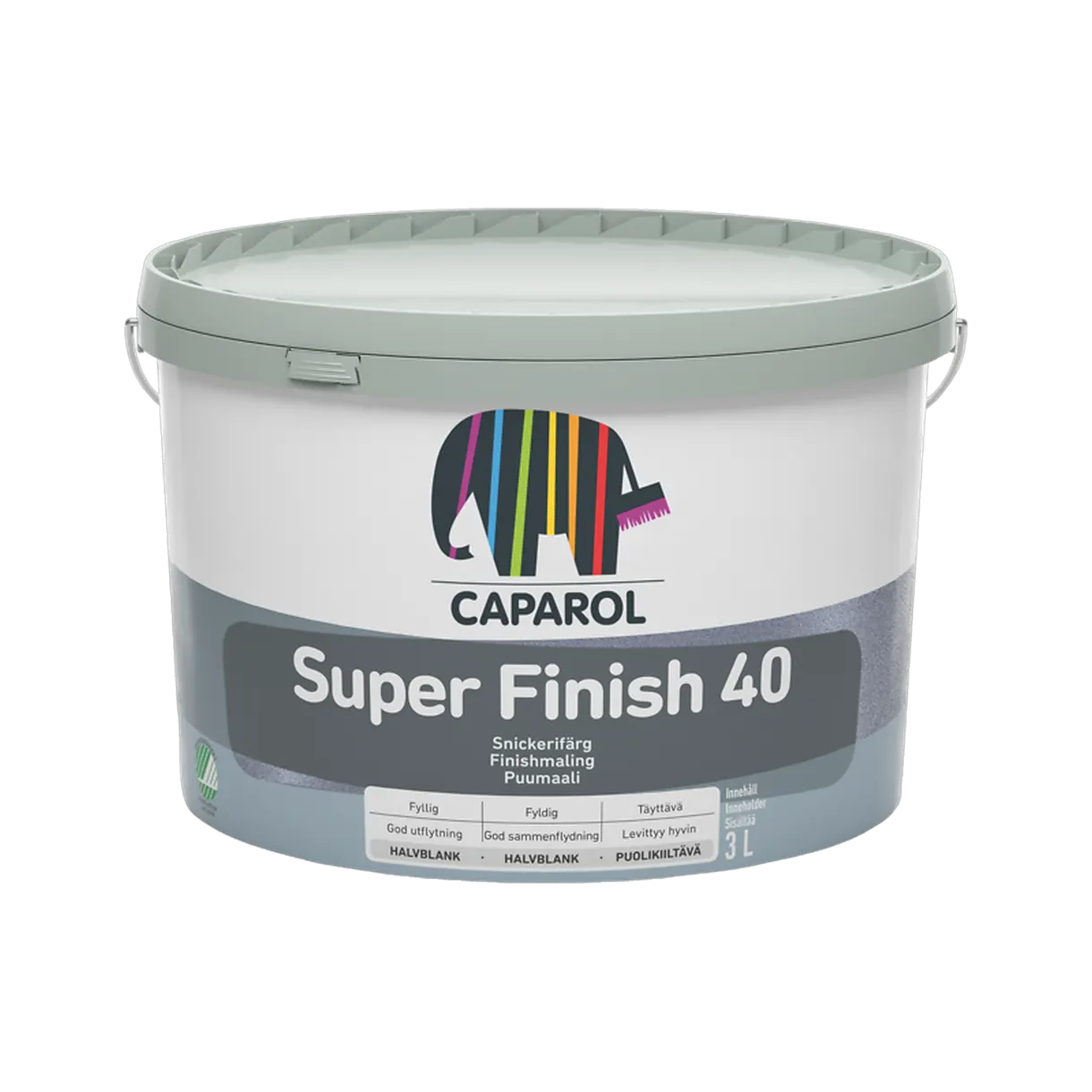 SNICKERIFÄRG SUPER FINISH 40 BAS 1 2,85L