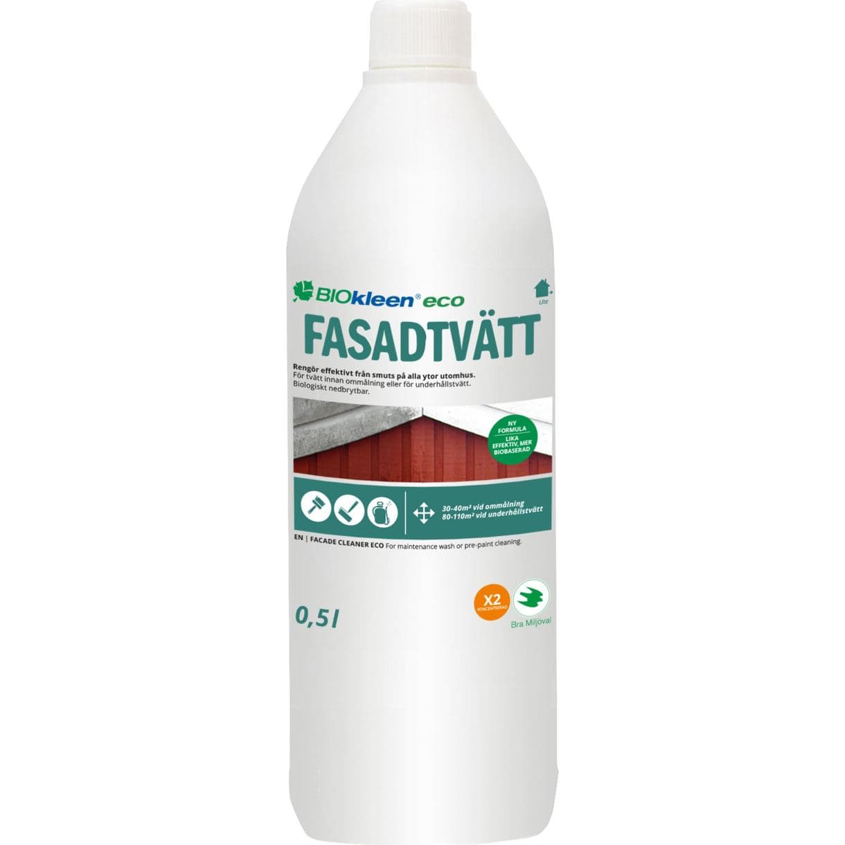 FASADTVÄTT ECO 0,5L