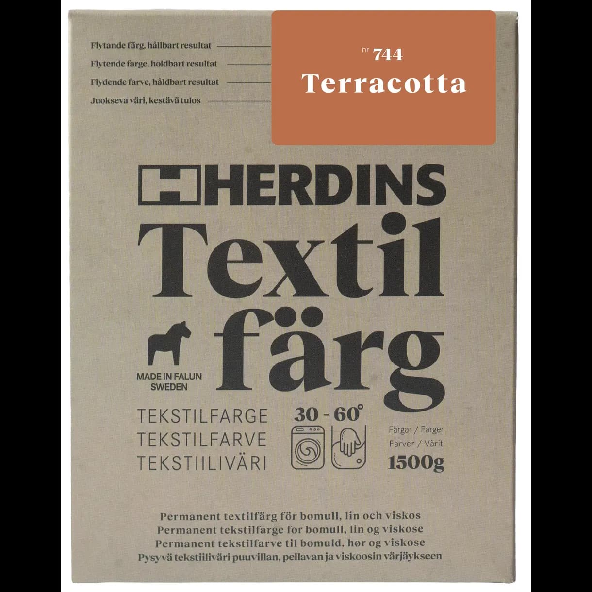 TEXTILFÄRG FLYTANDE TERRACOTTA