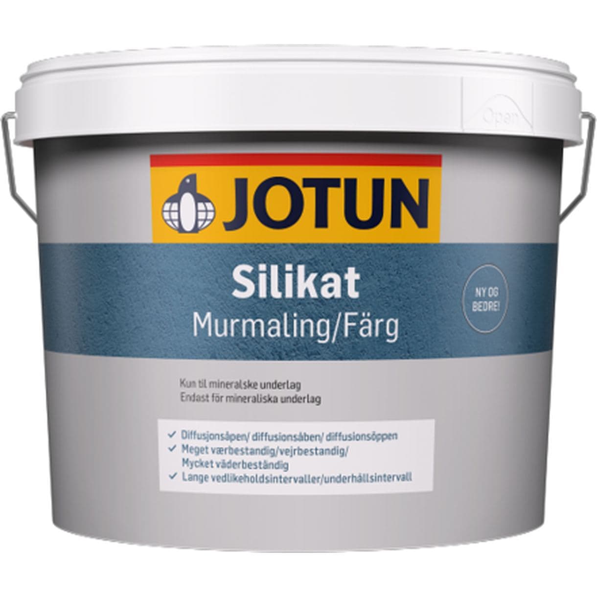 MURFÄRG SILIKAT JOTUN A-BAS 9L
