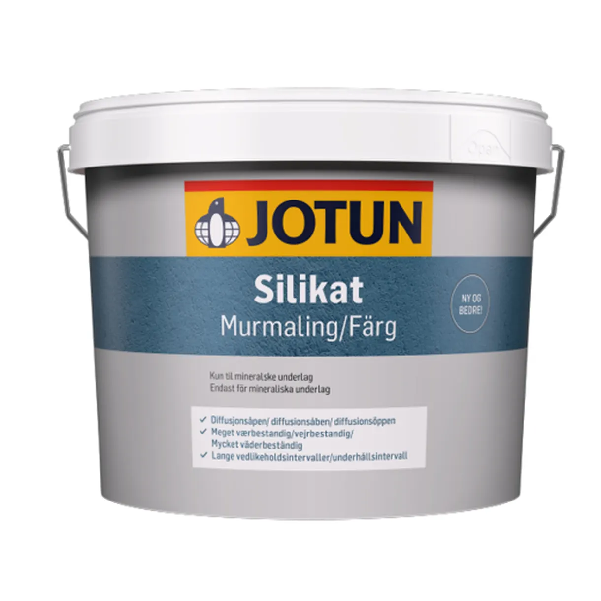 MURFÄRG SILIKAT JOTUN C-BAS 9L