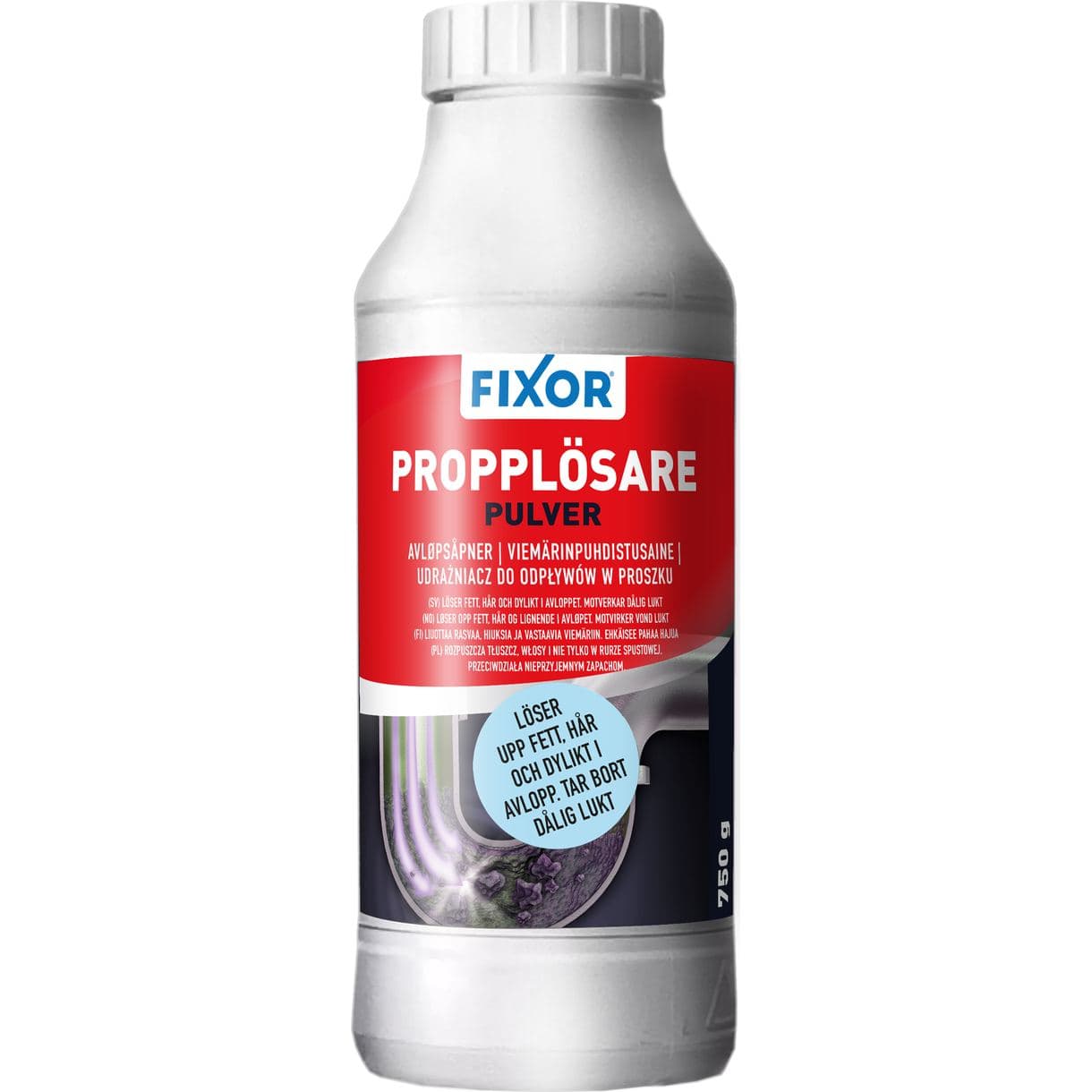 PROPPLÖSARE PULVER FIXOR 750G