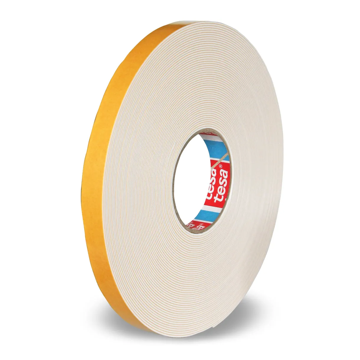 MONTERINGSTEJP DUBBELHÄFTANDE TESA PE 1,6 VIT 19MM 25M