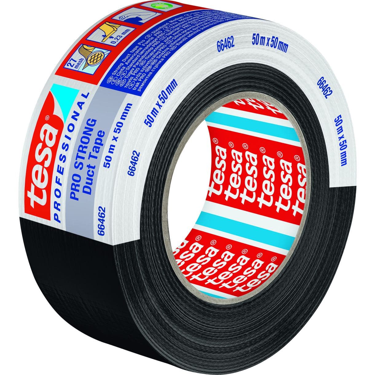 SILVERTEJP ECO PRO-STRONG BLACK 50MM 50M