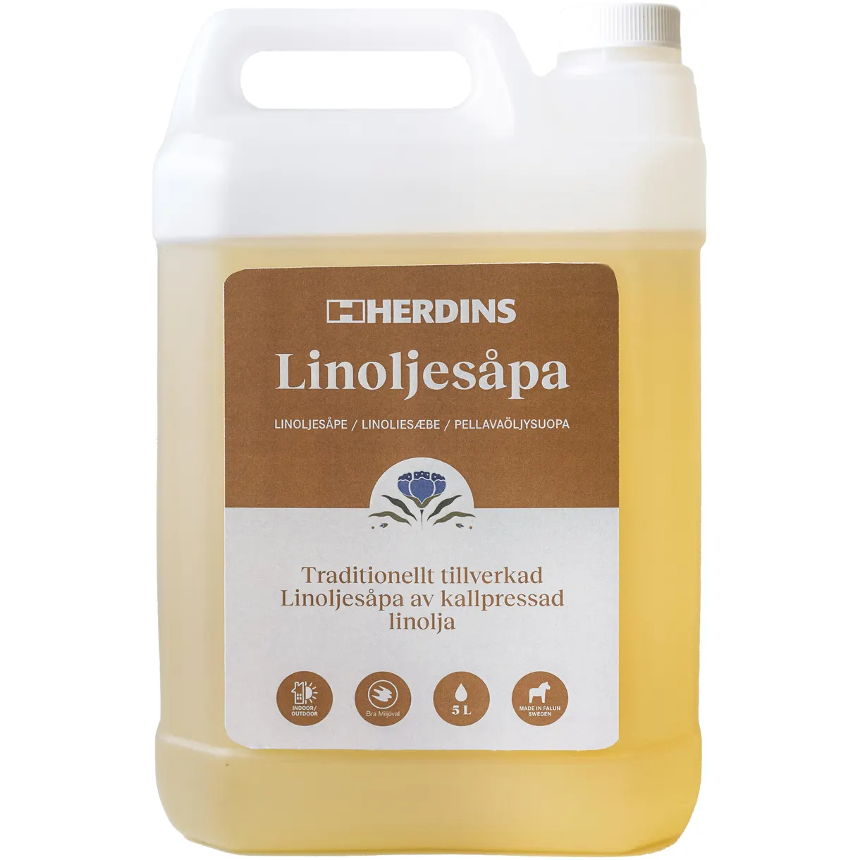 LINOLJESÅPA 5L