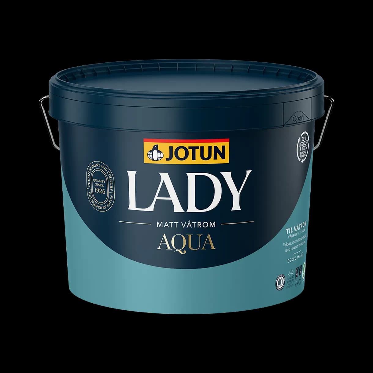 VÅTRUMSFÄRG LADY AQUA MATT A-BAS 9L