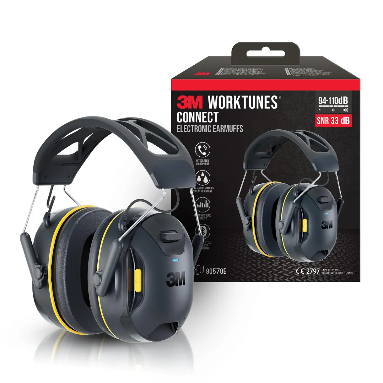 HÖRSELKÅPA 90570E-1 TRÅDLÖS BLUETOOTH