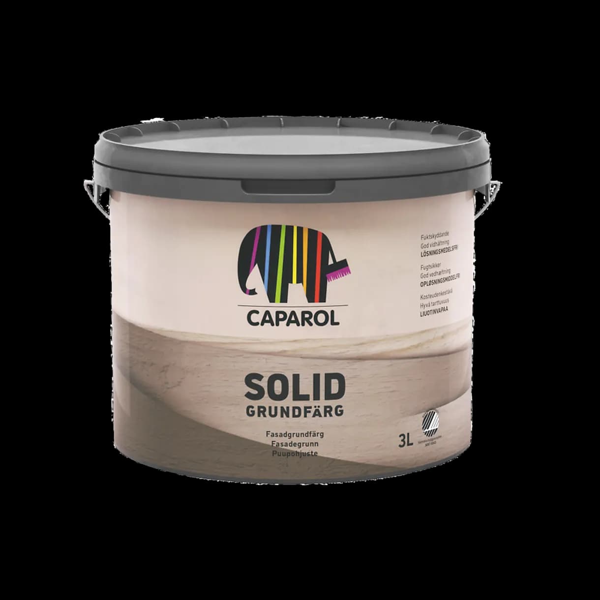GRUNDFÄRG SOLID VIT 1L