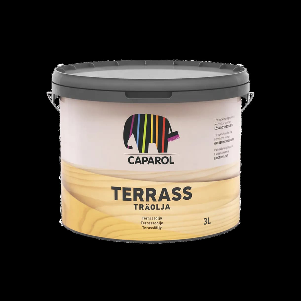 TRÄOLJA TERRASS TRANSP 3L