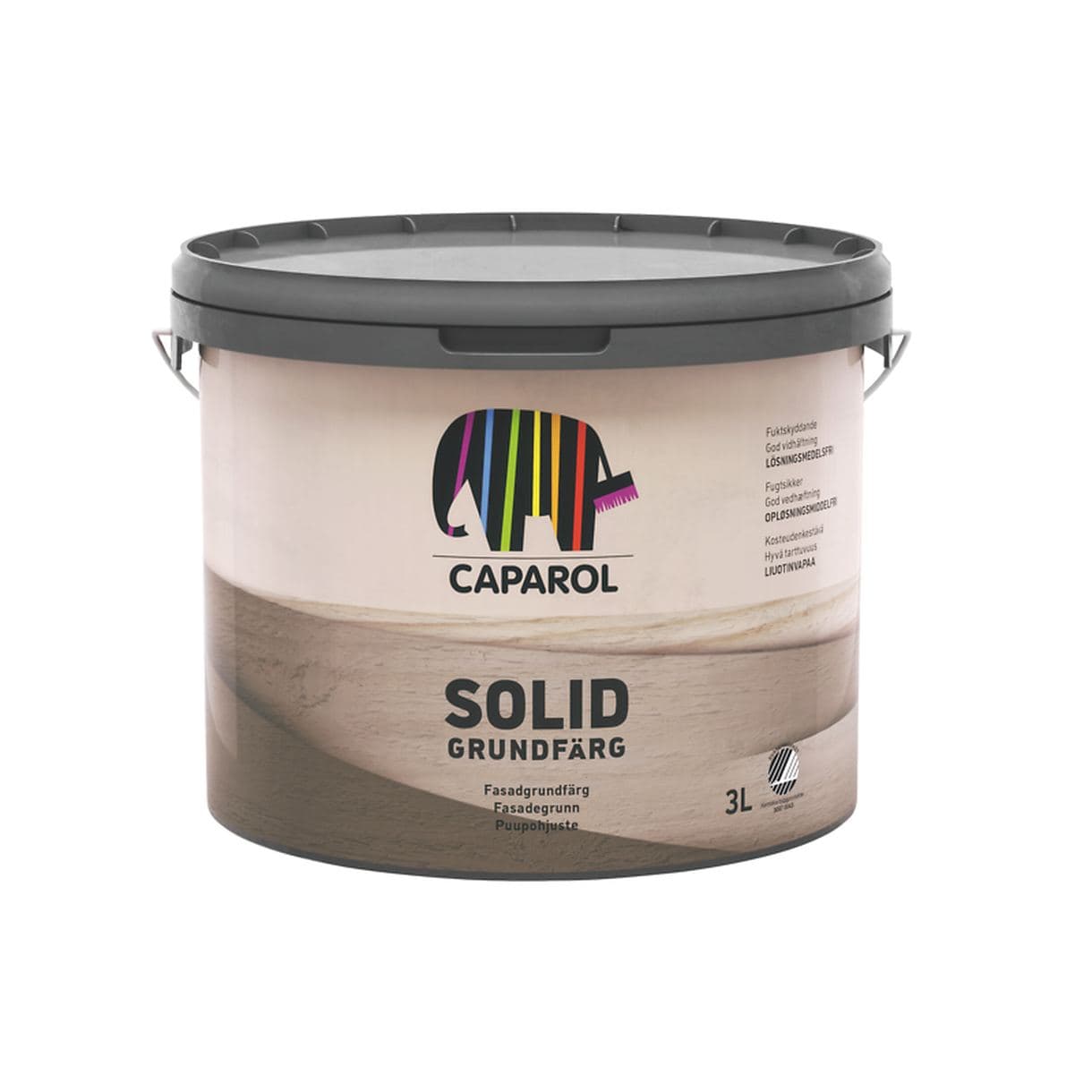 GRUNDFÄRG SOLID VIT 0,5L