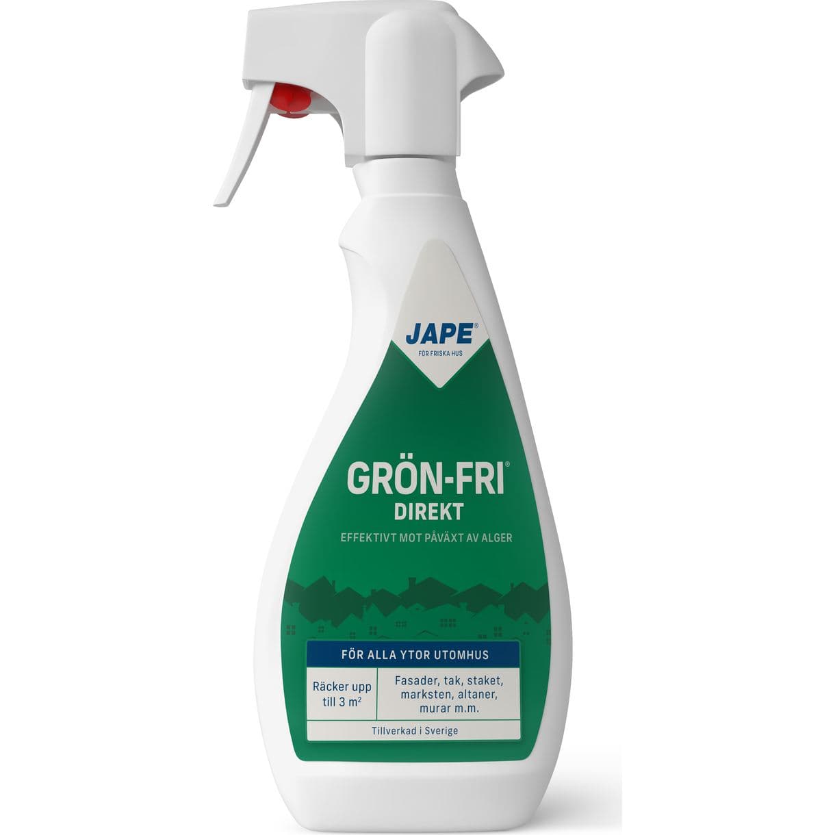 BEKÄMPNINGSMEDEL GRÖN-FRI SPRAY BIOCID DIREKT 0,5L