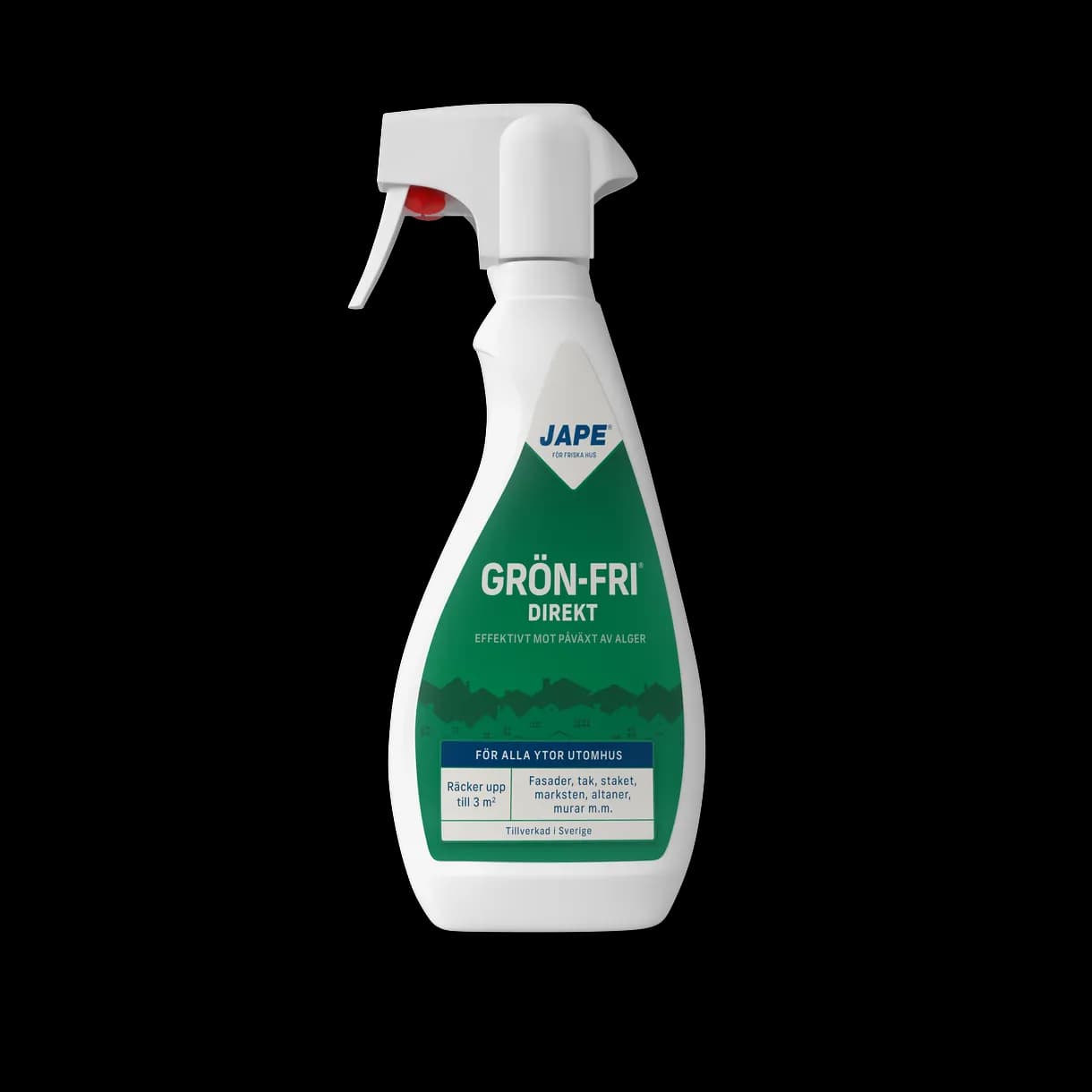 BEKÄMPNINGSMEDEL GRÖN-FRI SPRAY BIOCID DIREKT 0,5L