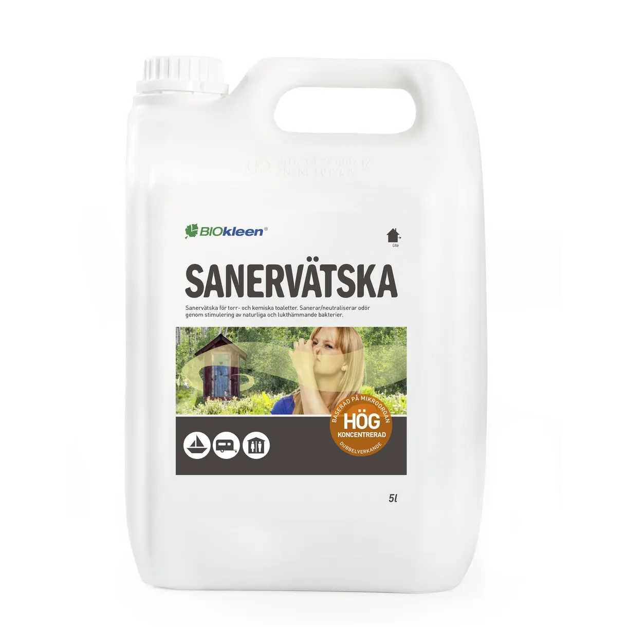 SANERVÄTSKA BIOKLEEN 5L