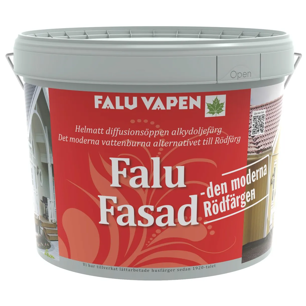 FASADFÄRG FALU VAPEN OCKRAGUL