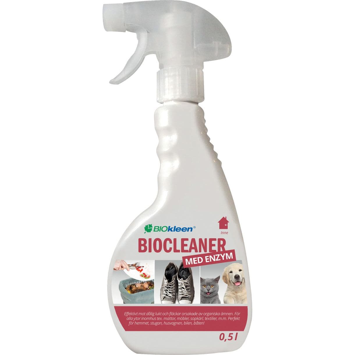 RENGÖRNINGSMEDEL BIOCLEANER BIOKLEEN MOT LUKT SPRAY 500ML