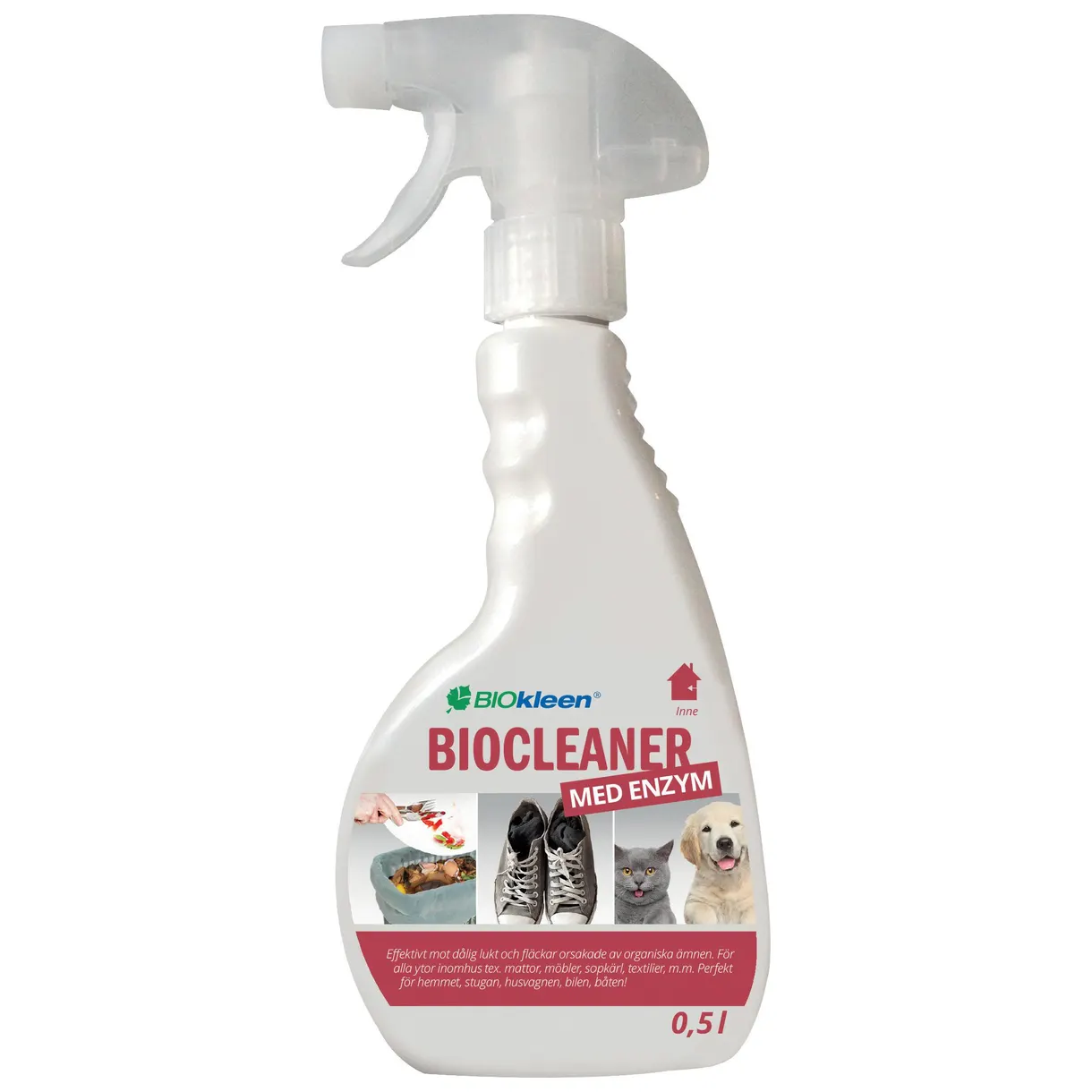 RENGÖRNINGSMEDEL BIOCLEANER BIOKLEEN MOT LUKT SPRAY 500ML
