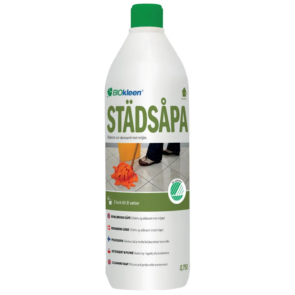 STÄDSÅPA BIOKLEEN 750ML
