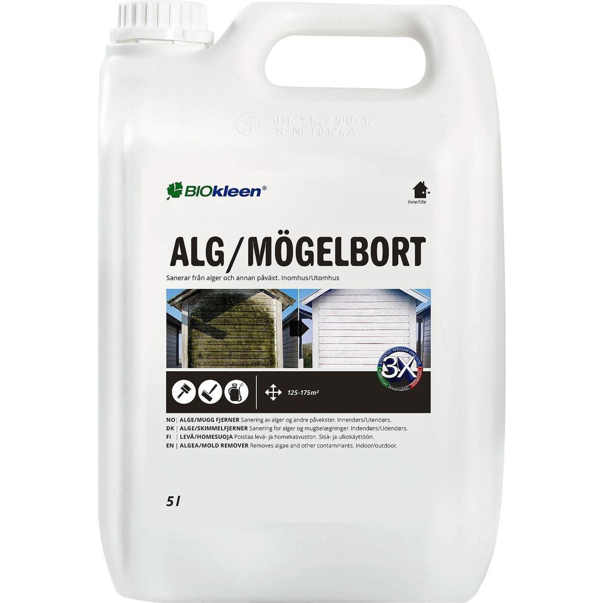 ALG/MÖGELBORTTAGNING BIOKLEEN INNE/UTE 5L