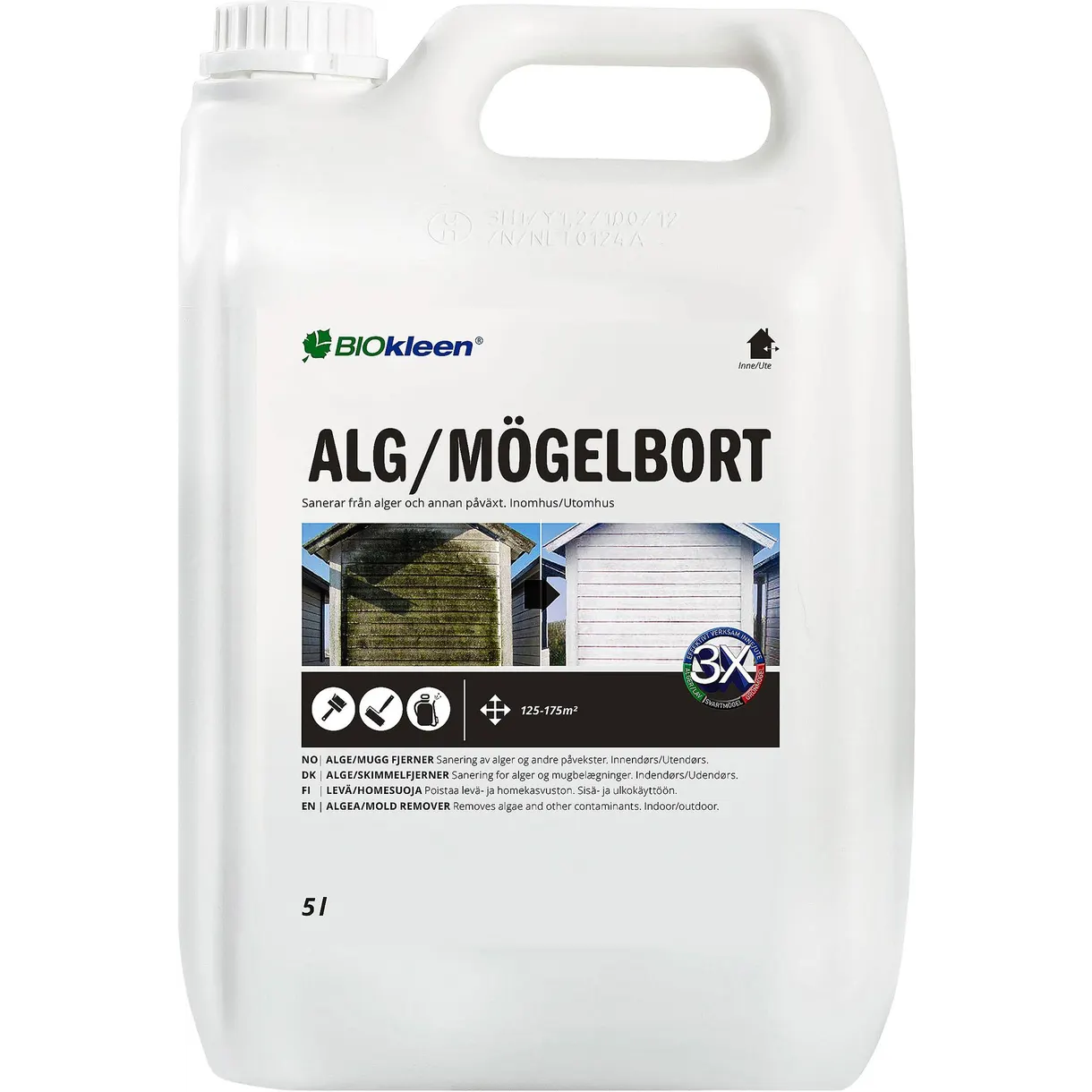 ALG/MÖGELBORTTAGNING BIOKLEEN INNE/UTE 5L