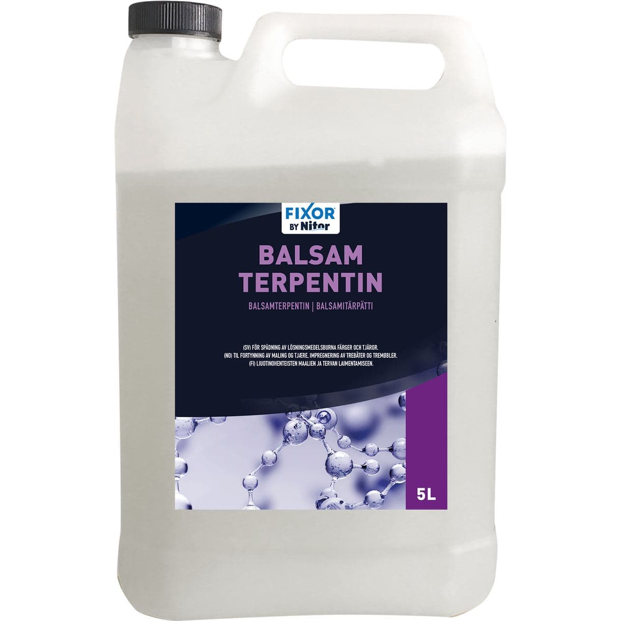 BALSAMTERPENTIN NITOR LÖSNINGSMEDEL 5L
