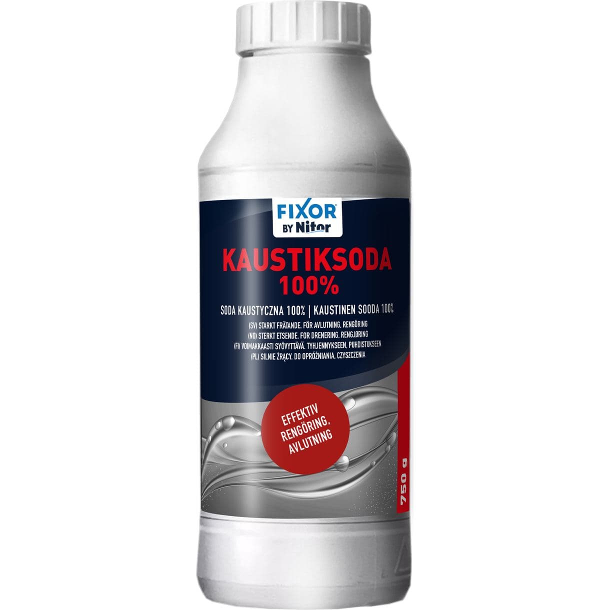 KAUSTIKSODA NITOR 750G