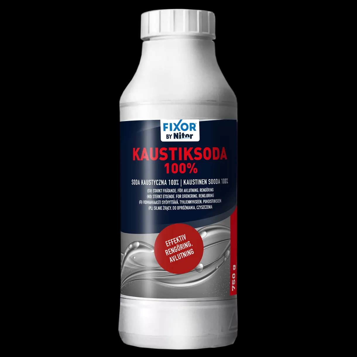 KAUSTIKSODA NITOR 750G