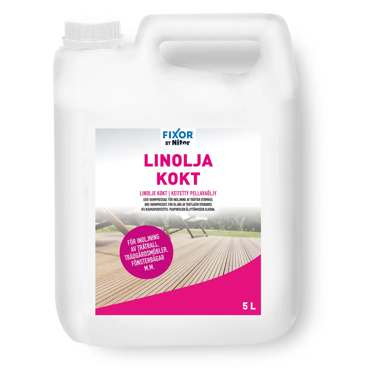 LINOLJA KOKT NITOR 5L