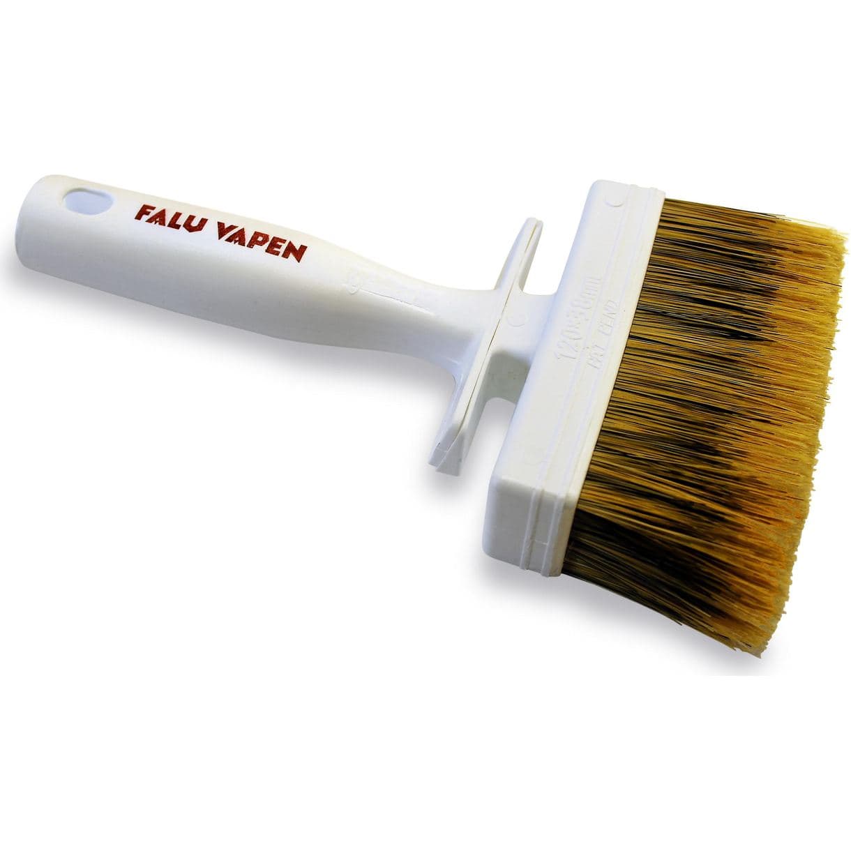 RÖDFÄRGSPENSEL FALU VAPEN 120MM VRIDBART SKAFT