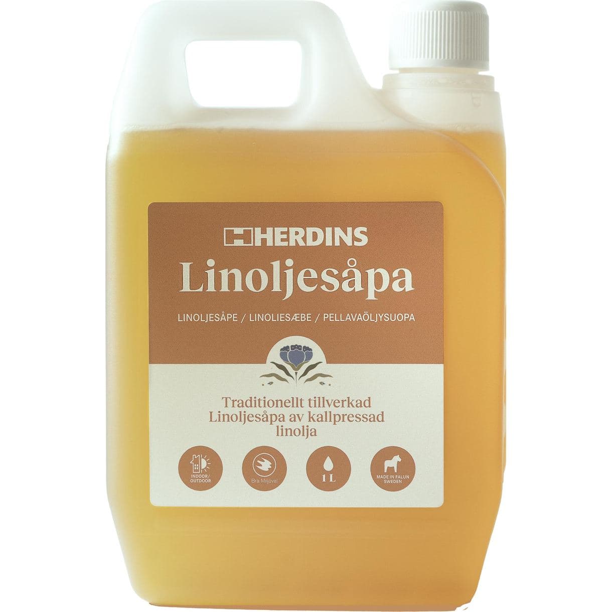 LINOLJESÅPA NATURELL