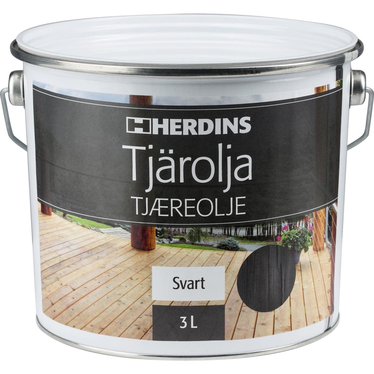 TJÄROLJA SVART