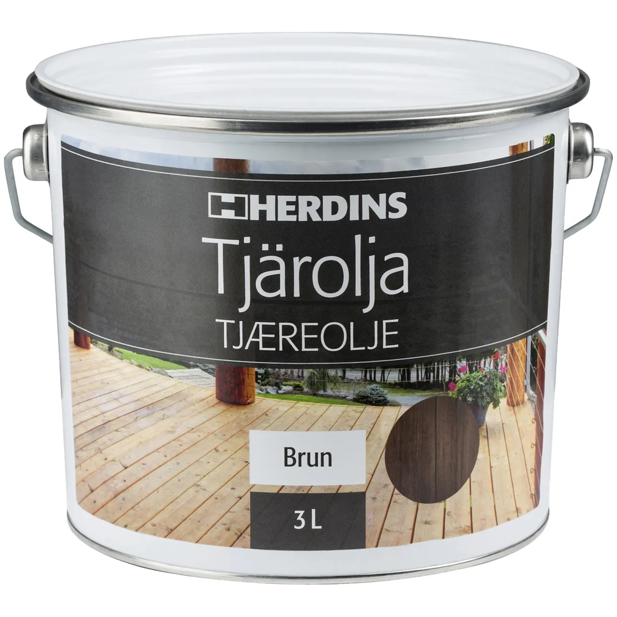 TJÄROLJA BRUN