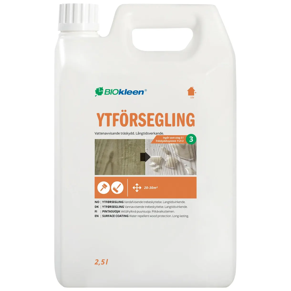 YTFÖRSEGLING BIOKLEEN 2,5L